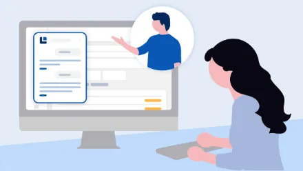 チャットや画面案内で使い方をサポート